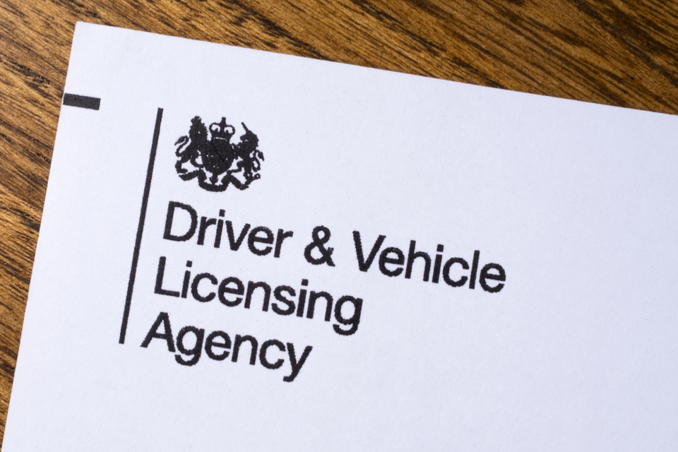 dvla letter head